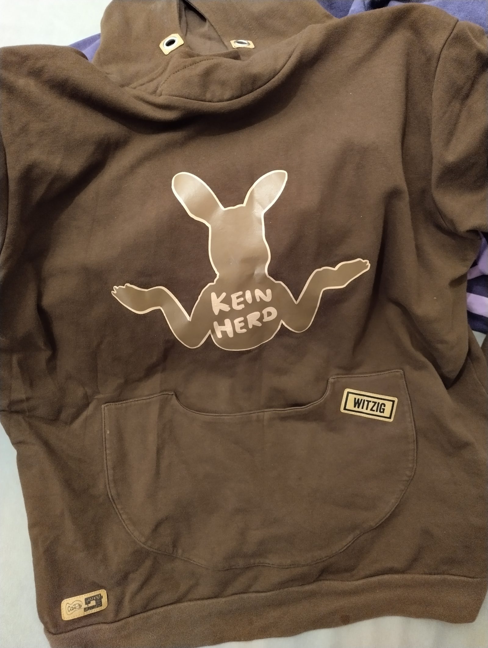 Känguru: Kein Herd - Hoodie